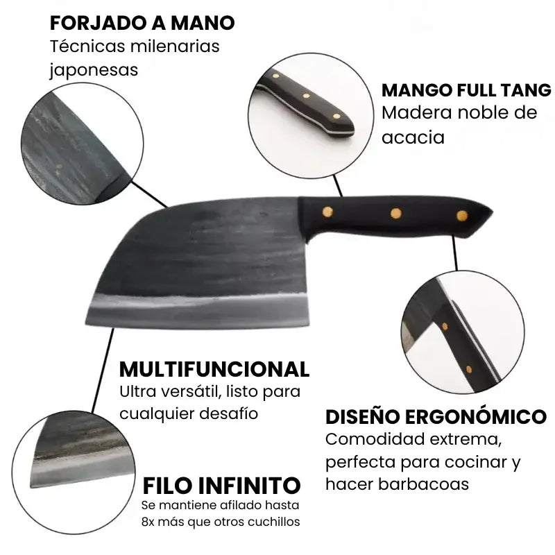 Cuchillo Hecho a Mano Thor [CORTA TODO IGUAL MANTEQUILLA]