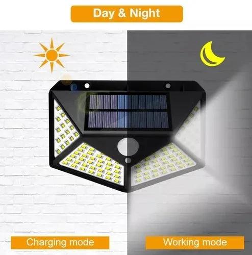 Lámpara Solar LED con Sensor de Movimiento - Vinolli